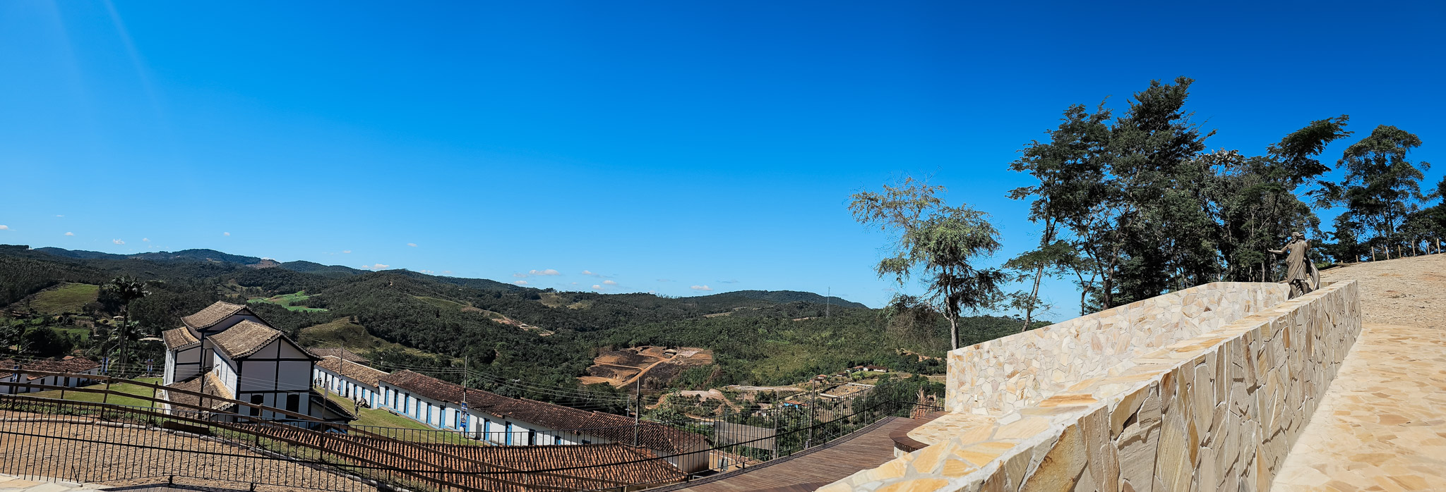 Vista panorâmica do Mirante do Santuário